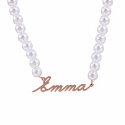 Name Pearl Necklace