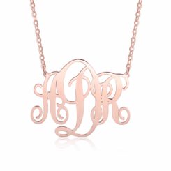 3 Initials Necklace