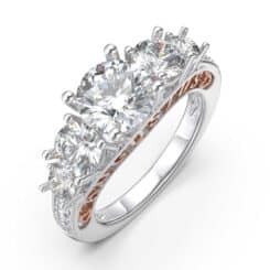 5 Stone Engagement Ring