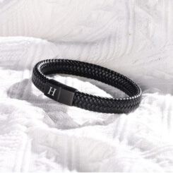 Bracelet With Initials For Him Men Bracelet