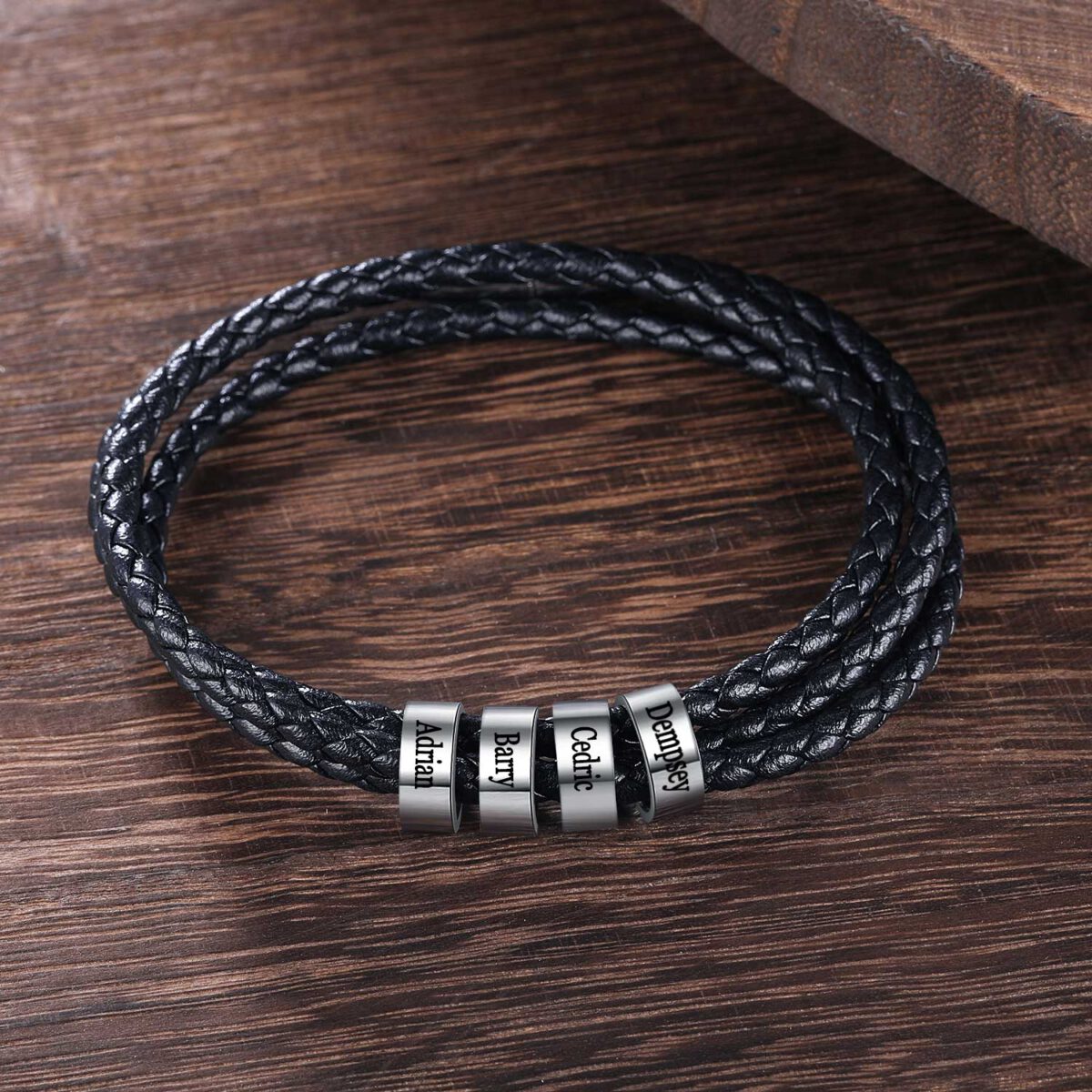 Dad Bracelet with Names