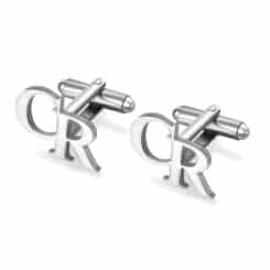 Double Initial Cufflinks