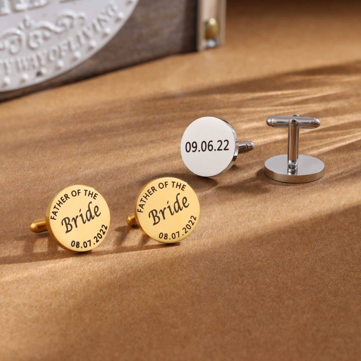 Father of the Bride Cufflinks