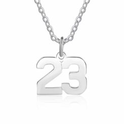 Football Number Pendant