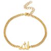 Gold Arabic Bracelet