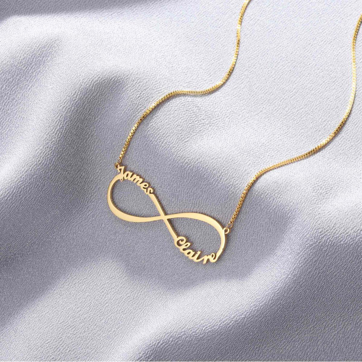 Gold Infinity Necklace