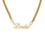 Gold Name Necklace