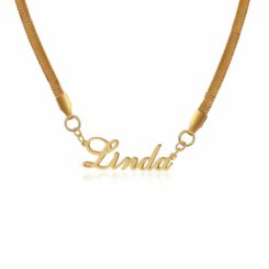 Gold Name Necklace