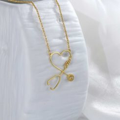 Gold Nurse Necklace