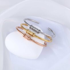 Handmade Open Bangle For Mom Girlfriend