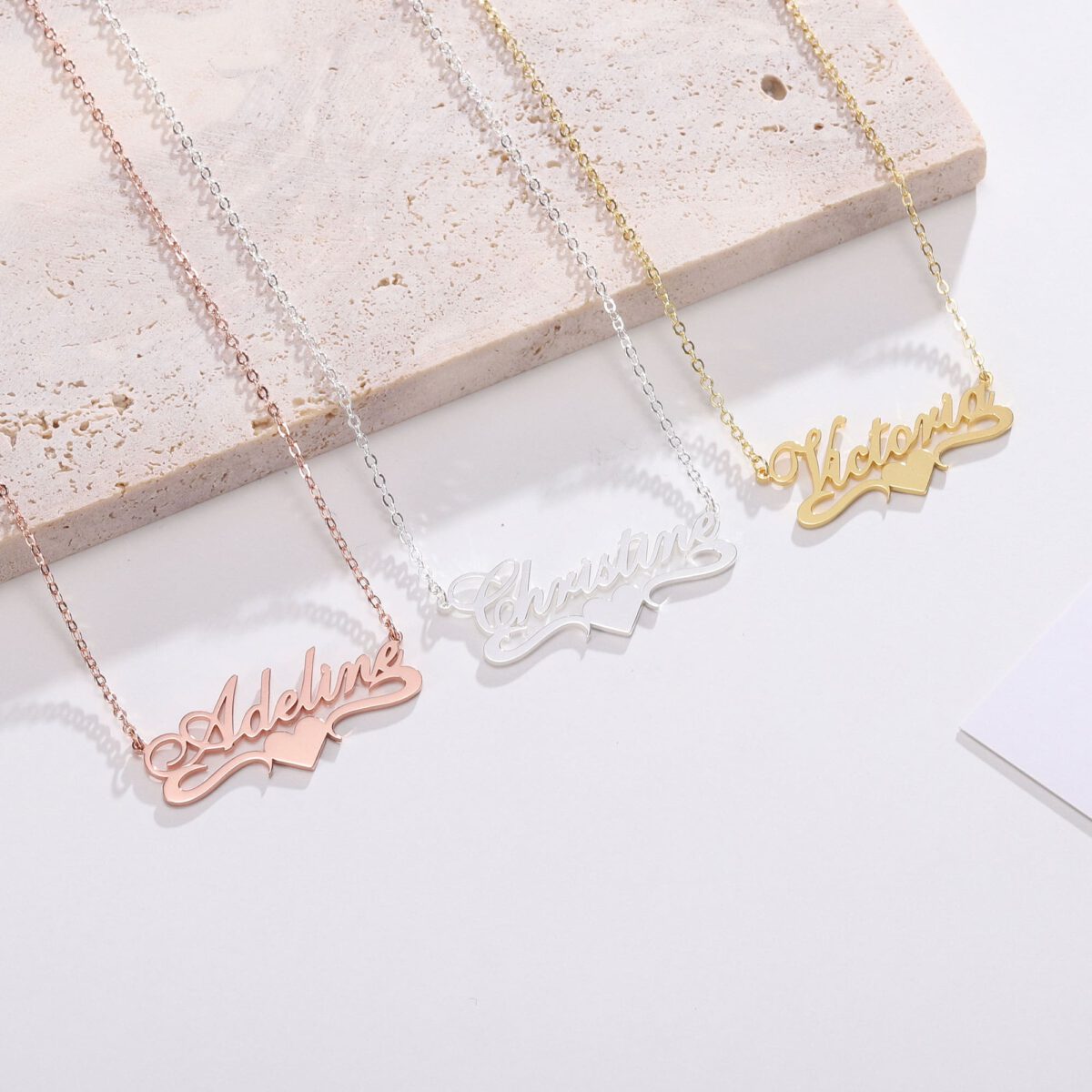 Heart Name Necklace