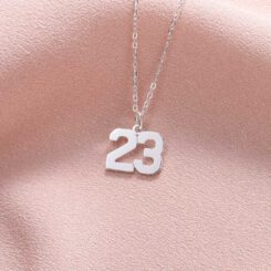 Jersey Number Necklace