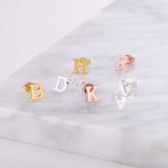 Letter Earrings