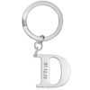 Letter Keychain Silver