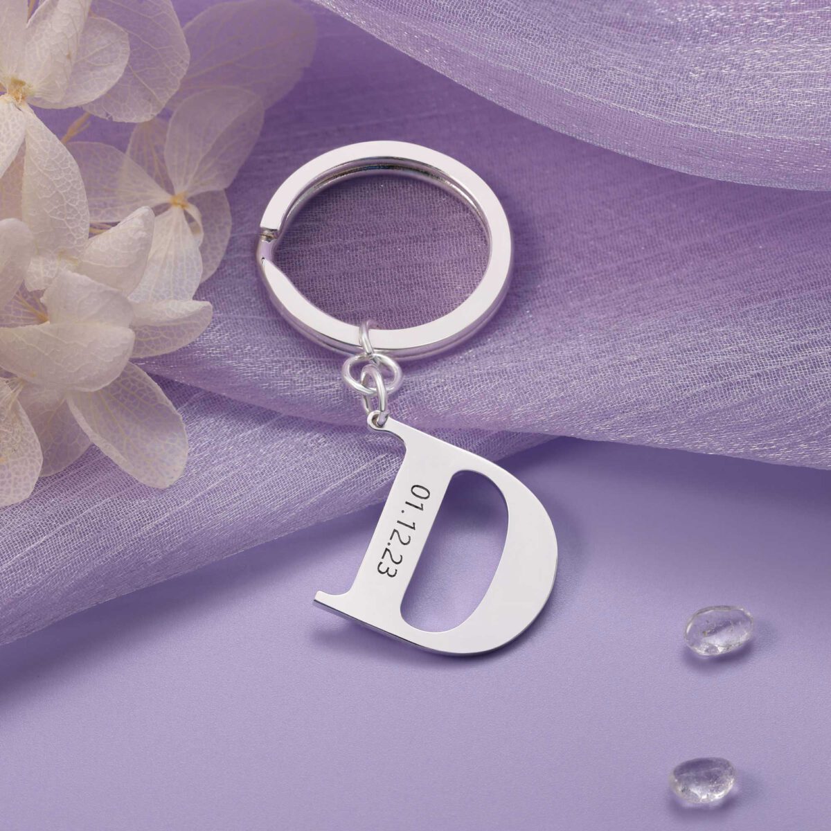 Letter Keyring