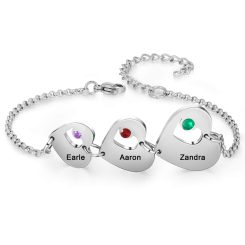 Mom Birthstone Bracelet