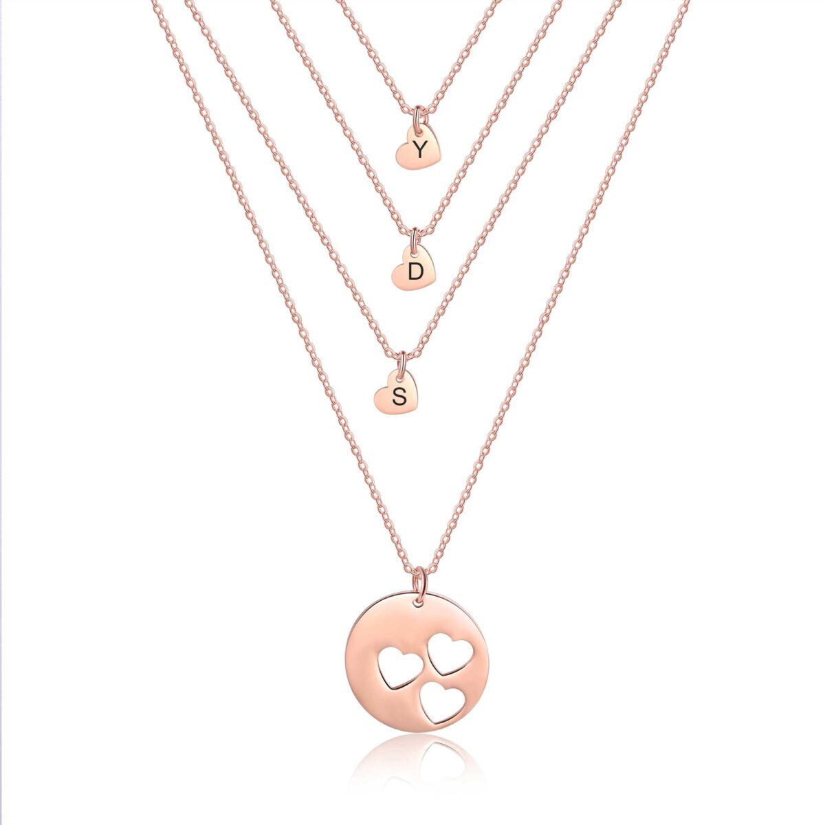 Mom Daughter Jewelry Rose Gold