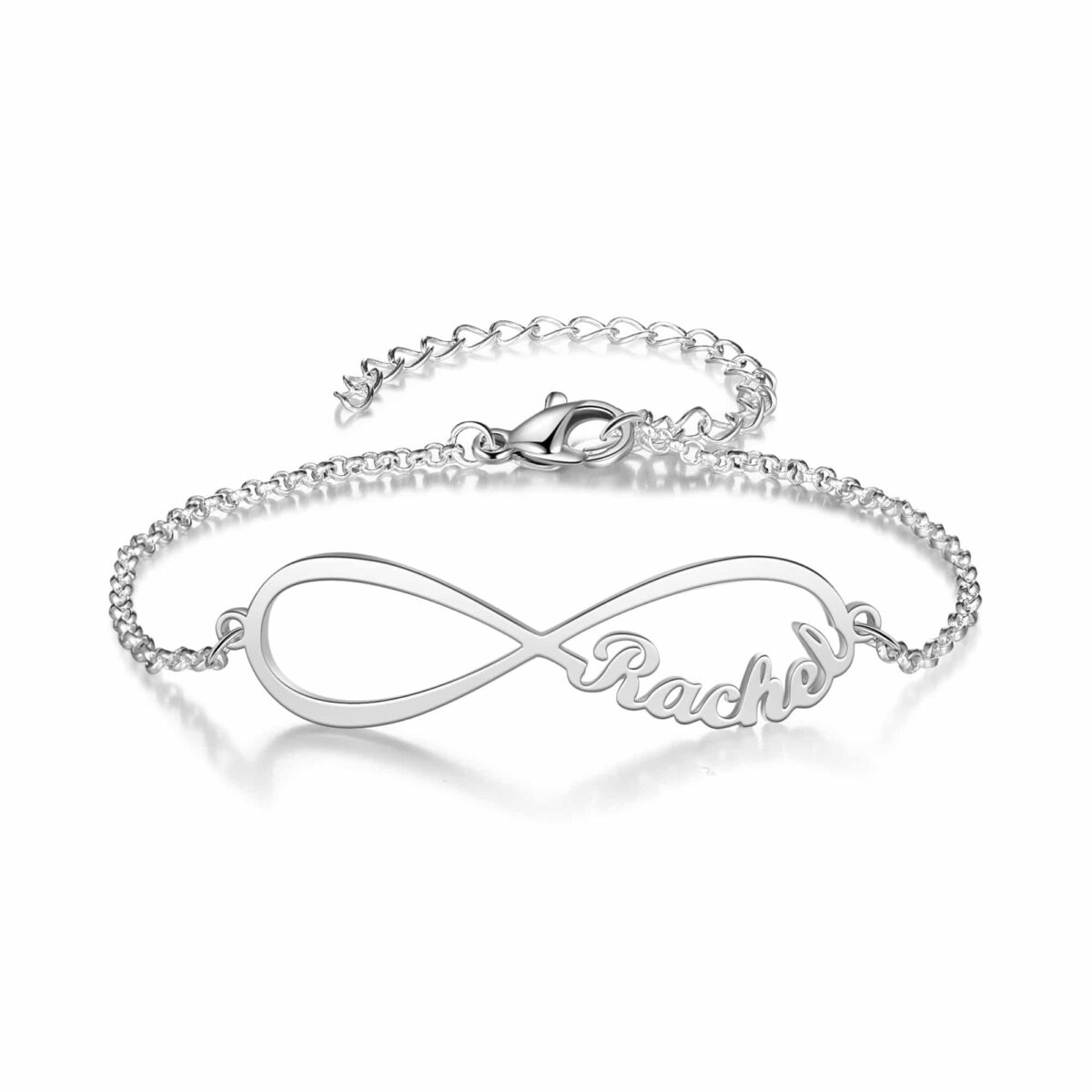 Mom Infinity Bracelet Sterling Silver