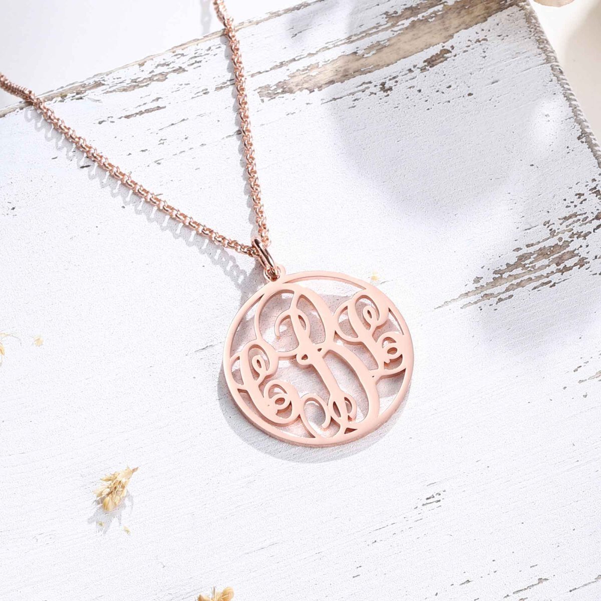 Monogram Initial Necklace