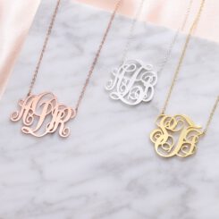 Monogram Jewelry