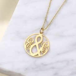 Monogram Womens Necklaces