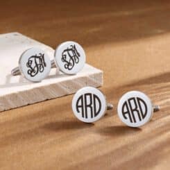 Monogrammed Cufflinks