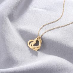 Mother Day Necklace Present In Gold