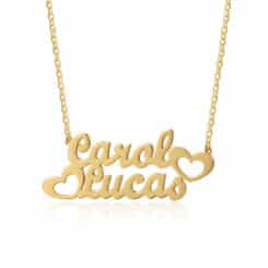 Name Necklace with Two Names