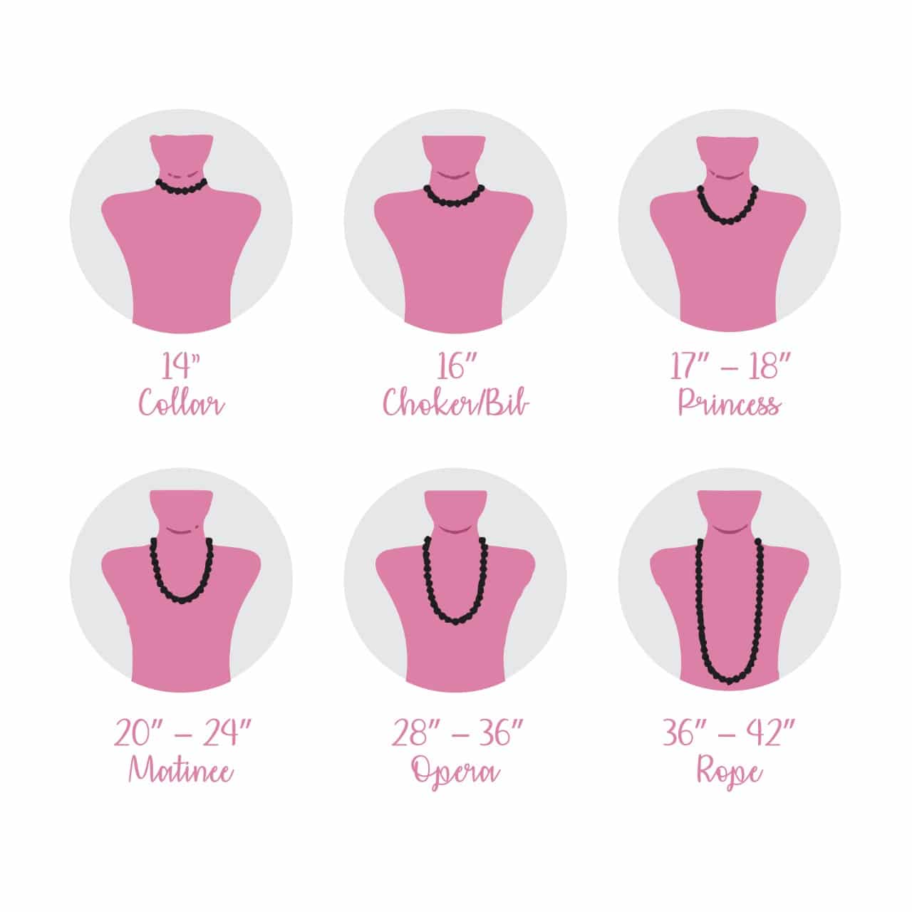 Necklace Length Chart