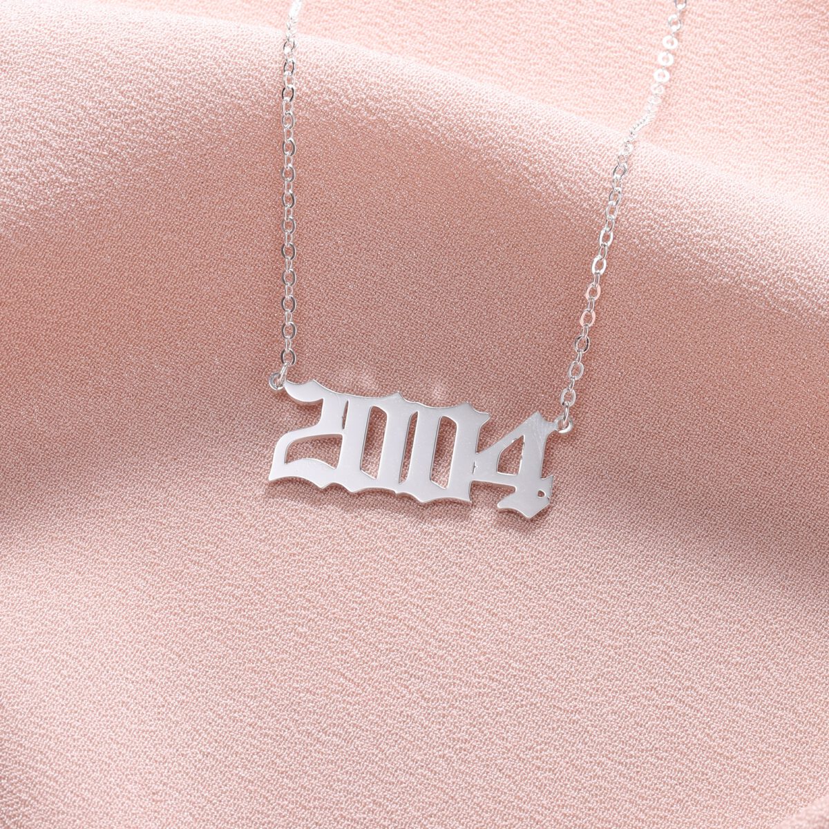 Number Pendant Necklace