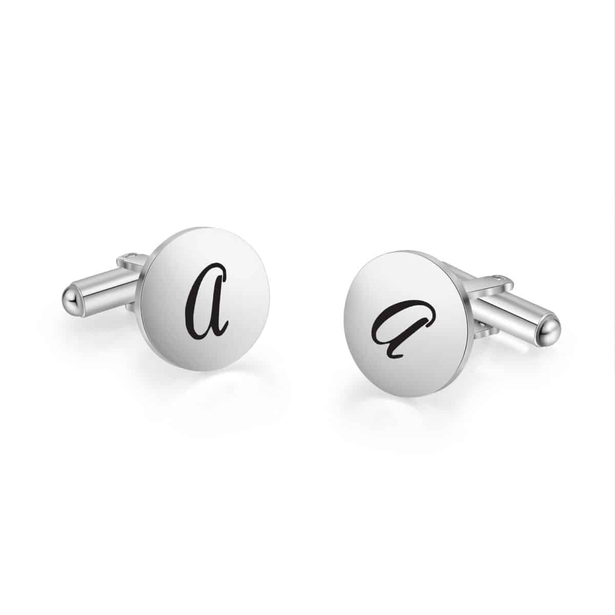 Personalised Circle Cufflinks