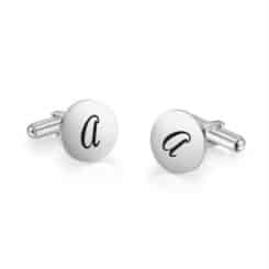 Personalised Circle Cufflinks