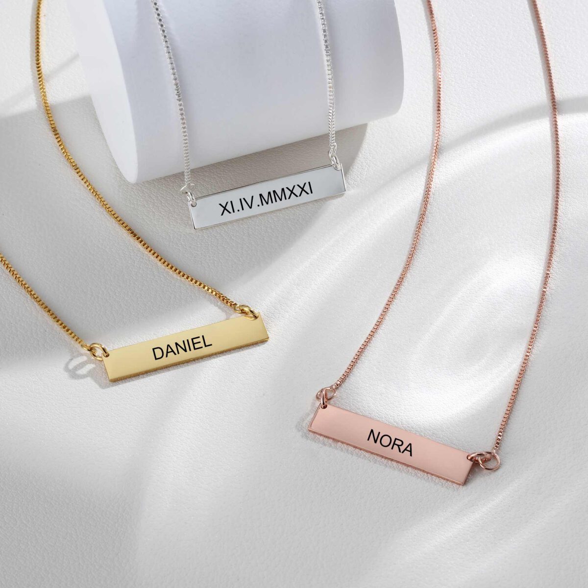 Personalized Bar Necklaces