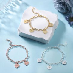 Personalized Charm Bracelet for Mom