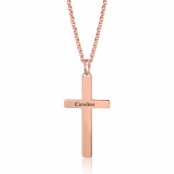 Personalized Cross Necklace