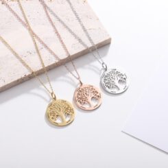 Personalized Family Tree Pendant