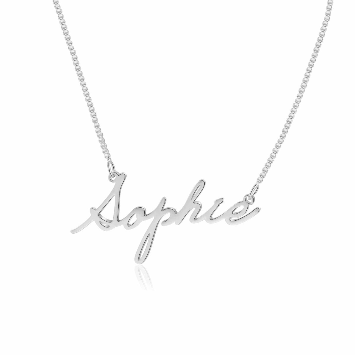 Personalized Signature Style Name Necklace