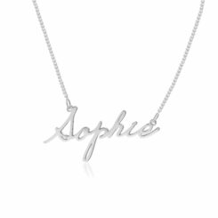 Personalized Signature Style Name Necklace