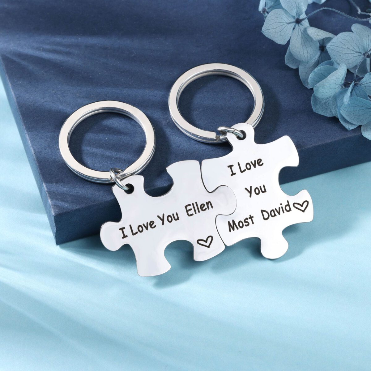 Puzzle Piece Keychain