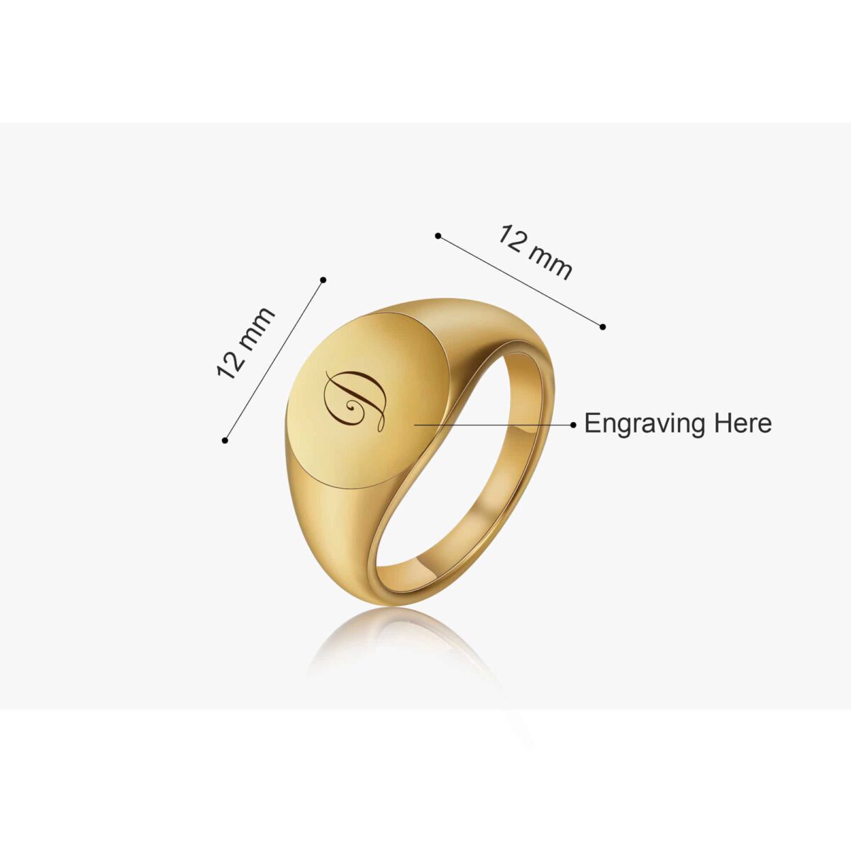 Signet Ring Gold Sizes