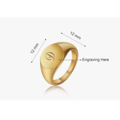 Signet Ring Gold Sizes