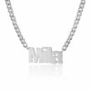 Silver Personalized Name Necklace