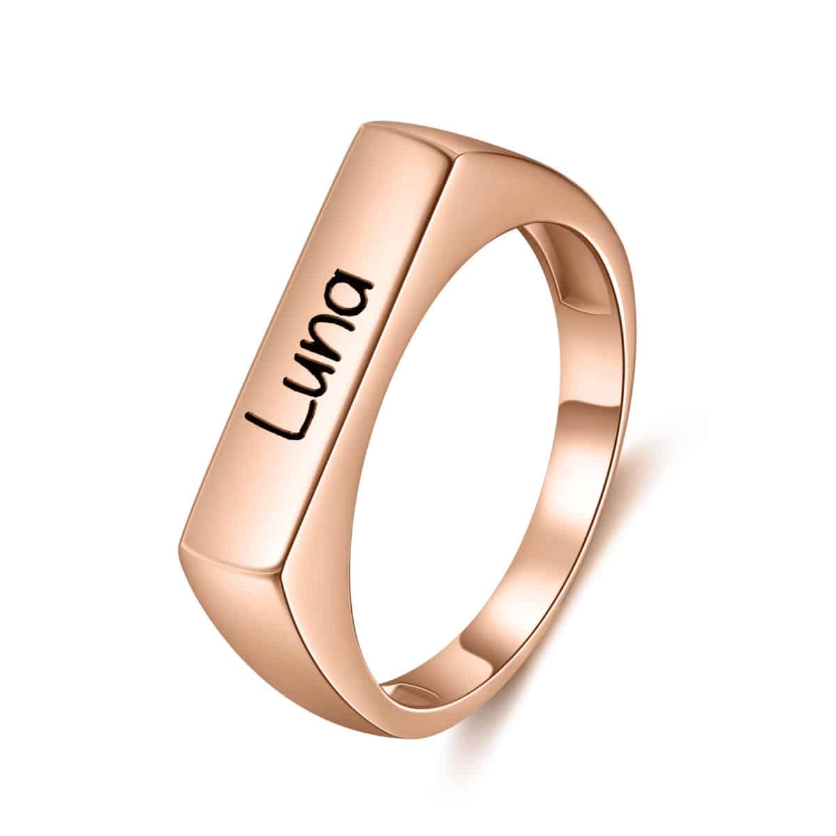 Stackable Mothers Rings With Names