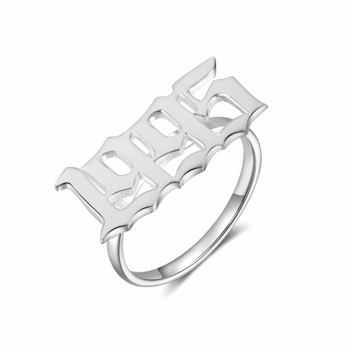 Sterling Silver Year Ring