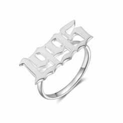 Sterling Silver Year Ring