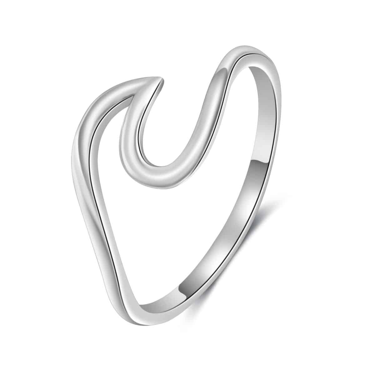 Wave Ring Silver